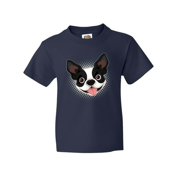 Inktastic Boston Terrier Dog Gift Youth T-Shirt
