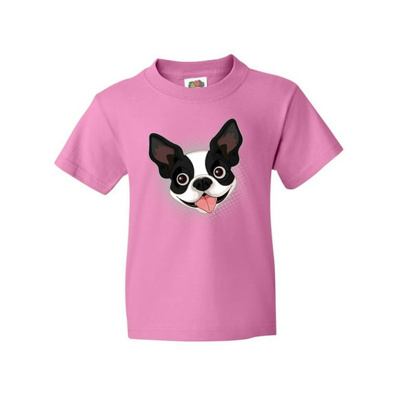 Inktastic Boston Terrier Dog Gift Youth T-Shirt