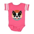 thumbnail image 1 of Inktastic Boston Terrier Dog Retro Sunset Boys or Girls Baby Bodysuit, 1 of 5