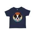 thumbnail image 1 of Inktastic Boston Terrier Dog Retro Sunset Boys or Girls Baby T-Shirt, 1 of 5