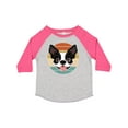 thumbnail image 1 of Inktastic Boston Terrier Dog Retro Sunset Boys or Girls Toddler T-Shirt, 1 of 5