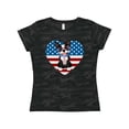 thumbnail image 1 of Inktastic Boston Terrier Dog US Flag July 4th Women's T-Shirt, 1 of 5