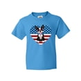 thumbnail image 1 of Inktastic Boston Terrier Dog US Flag July 4th Youth T-Shirt, 1 of 5