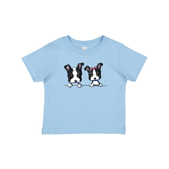 Inktastic Boston Terriers (dark Apparel) Boys or Girls Baby T-Shirt