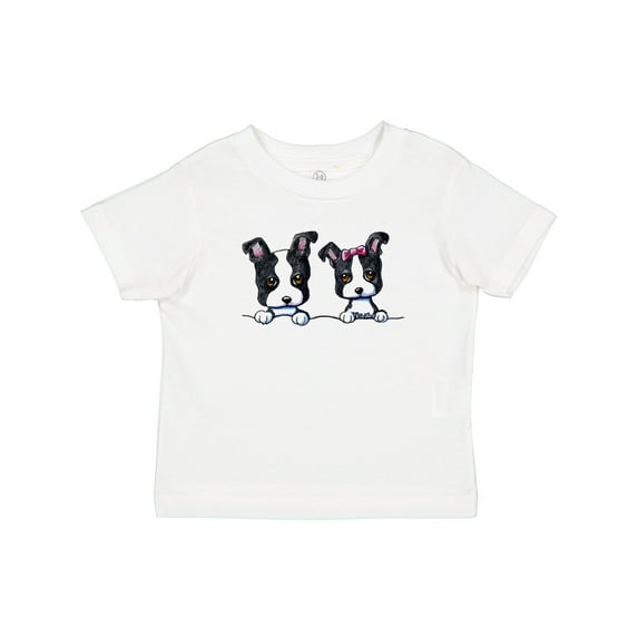 Inktastic Boston Terriers (dark Apparel) Boys or Girls Baby T-Shirt