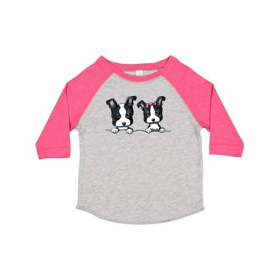 Inktastic Boston Terriers (dark Apparel) Boys or Girls Toddler T-Shirt