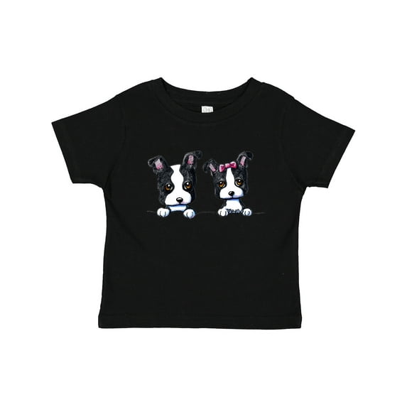 Inktastic Boston Terriers (dark Apparel) Boys or Girls Toddler T-Shirt