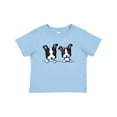 thumbnail image 1 of Inktastic Boston Terriers (dark Apparel) Boys or Girls Toddler T-Shirt, 1 of 5