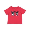 thumbnail image 1 of Inktastic Boston Terriers (dark Apparel) Boys or Girls Toddler T-Shirt, 1 of 5