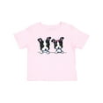 thumbnail image 1 of Inktastic Boston Terriers (dark Apparel) Boys or Girls Toddler T-Shirt, 1 of 5