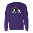 thumbnail image 1 of Inktastic Boston Terriers (dark Apparel) Long Sleeve T-Shirt, 1 of 5