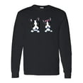 thumbnail image 1 of Inktastic Boston Terriers (dark Apparel) Long Sleeve T-Shirt, 1 of 5