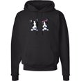 thumbnail image 1 of Inktastic Boston Terriers (dark Apparel) Adult Hoodie Sweatshirt, 1 of 4