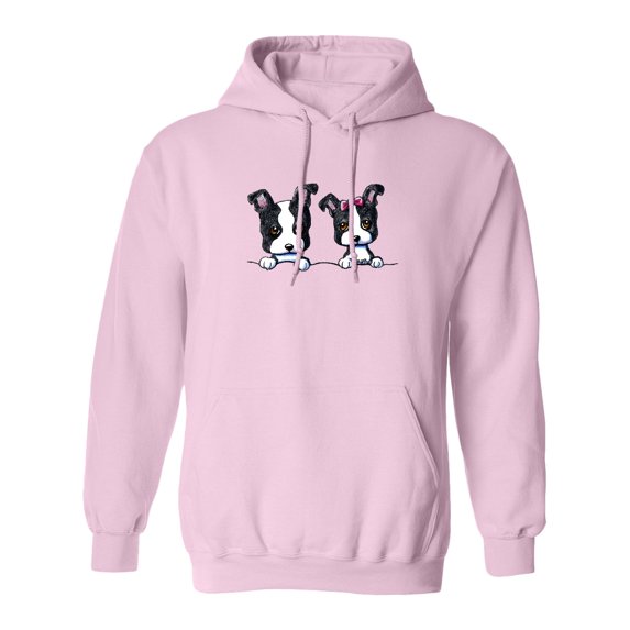 Inktastic Boston Terriers (dark Apparel) Adult Hoodie Sweatshirt