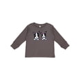 thumbnail image 1 of Inktastic Boston Terriers (dark Apparel) Boys or Girls Long Sleeve Toddler T-Shirt, 1 of 5