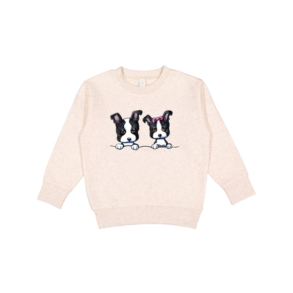 Inktastic Boston Terriers (dark Apparel) Toddler Sweatshirt