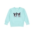 thumbnail image 1 of Inktastic Boston Terriers (dark Apparel) Toddler Sweatshirt, 1 of 4