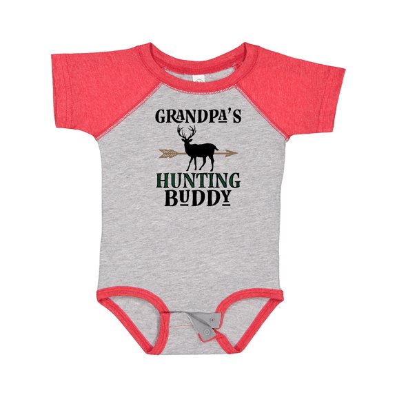 Inktastic Bow Hunter Grandpa Hunting Buddy Boys Baby Bodysuit