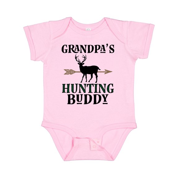 Inktastic Bow Hunter Grandpa Hunting Buddy Boys Baby Bodysuit
