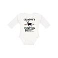 thumbnail image 1 of Inktastic Bow Hunter Grandpa Hunting Buddy Boys Long Sleeve Baby Bodysuit, 1 of 5