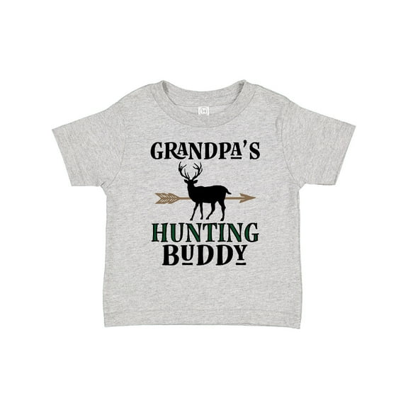 Inktastic Bow Hunter Grandpa Hunting Buddy Boys Toddler T-Shirt