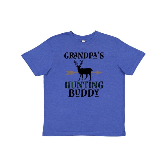 Inktastic Bow Hunter Grandpa Hunting Buddy Youth T-Shirt