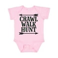 thumbnail image 1 of Inktastic Bow Hunting Crawl Walk Hunt Boys or Girls Baby Bodysuit, 1 of 5
