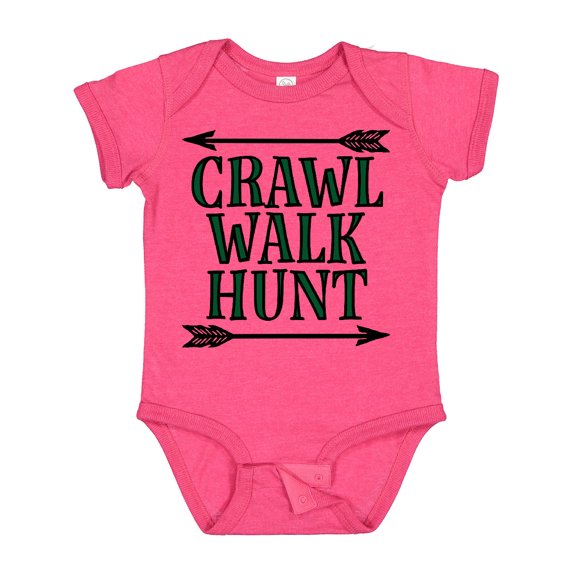 Inktastic Bow Hunting Crawl Walk Hunt Boys or Girls Baby Bodysuit