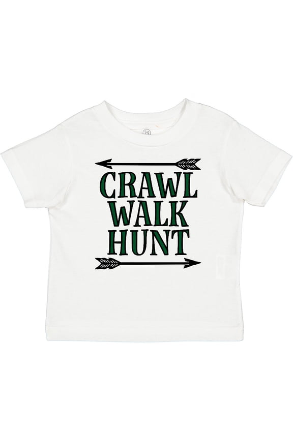 Bow Hunting Crawl Walk Hunt Boys or Girls Baby T-Shirt