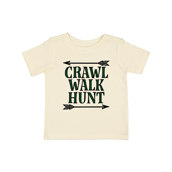 Inktastic Bow Hunting Crawl Walk Hunt Boys or Girls Baby T-Shirt