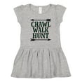 thumbnail image 1 of Inktastic Bow Hunting Crawl Walk Hunt Girls Toddler Dress, 1 of 5
