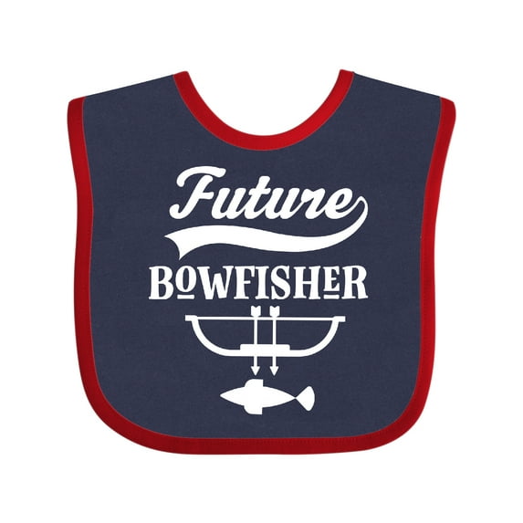 Inktastic Bowfishing Future Bowfisher Boys Baby Bib