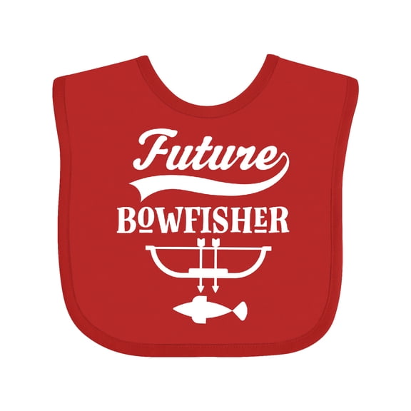Inktastic Bowfishing Future Bowfisher Boys Baby Bib