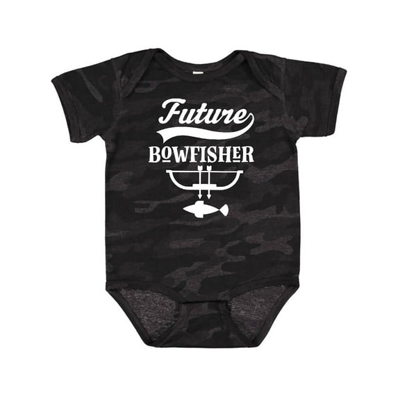 Inktastic Bowfishing Future Bowfisher Boys Baby Bodysuit