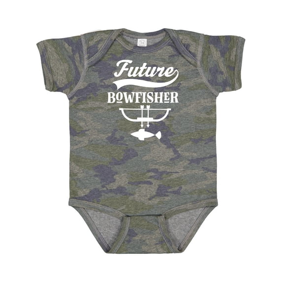 Inktastic Bowfishing Future Bowfisher Boys Baby Bodysuit