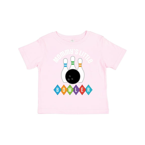 Inktastic Bowling Mommys Little Bowler Boys or Girls Toddler T-Shirt