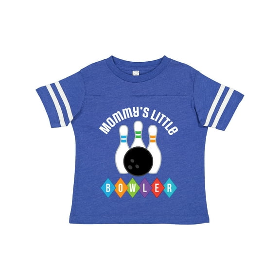 Inktastic Bowling Mommys Little Bowler Boys or Girls Toddler T-Shirt