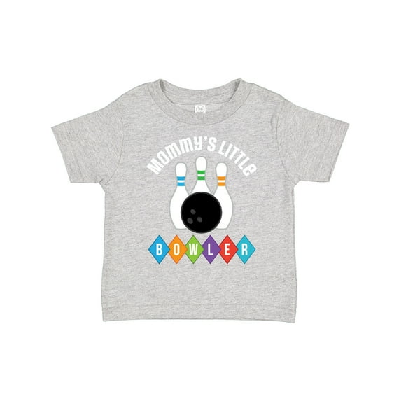 Inktastic Bowling Mommys Little Bowler Boys or Girls Toddler T-Shirt