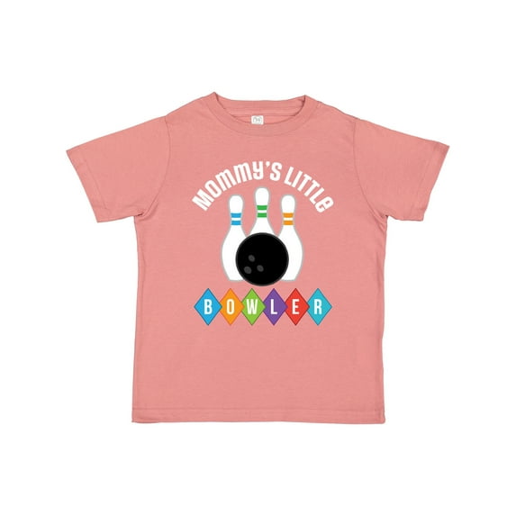 Inktastic Bowling Mommys Little Bowler Boys or Girls Toddler T-Shirt