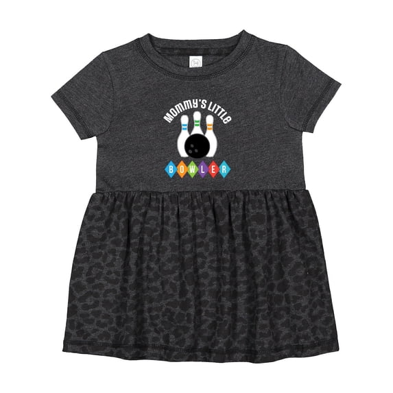 Inktastic Bowling Mommys Little Bowler Girls Baby Dress