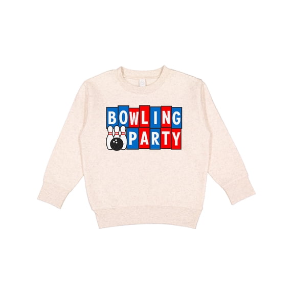 Inktastic Bowling Party Fun Pins Strikes Toddler Sweatshirt