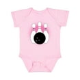 thumbnail image 1 of Inktastic Bowling Pins Cute Bowler Girls Baby Bodysuit, 1 of 5