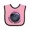 thumbnail image 1 of Inktastic Bowling Princess Tiara Girls Baby Bib, 1 of 4