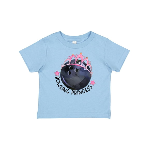 Inktastic Bowling Princess Tiara Girls Baby T-Shirt