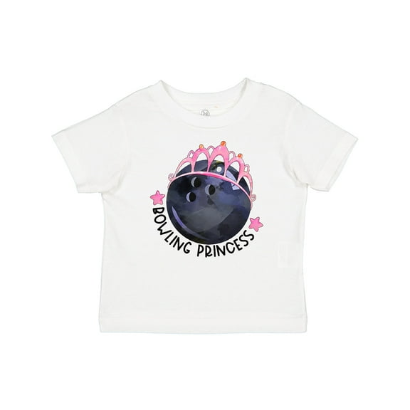 Inktastic Bowling Princess Tiara Girls Baby T-Shirt