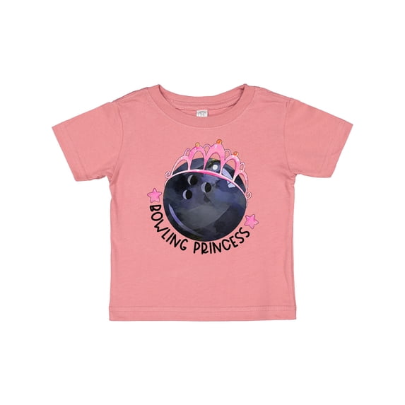 Inktastic Bowling Princess Tiara Girls Baby T-Shirt