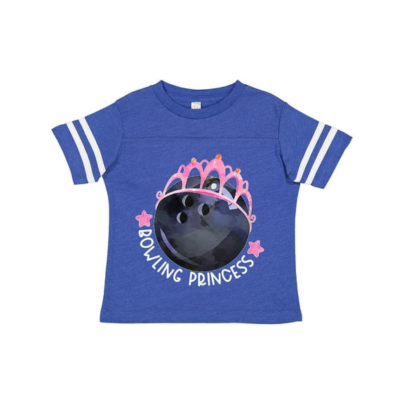 Inktastic Bowling Princess- Tiara Girls Toddler T-Shirt