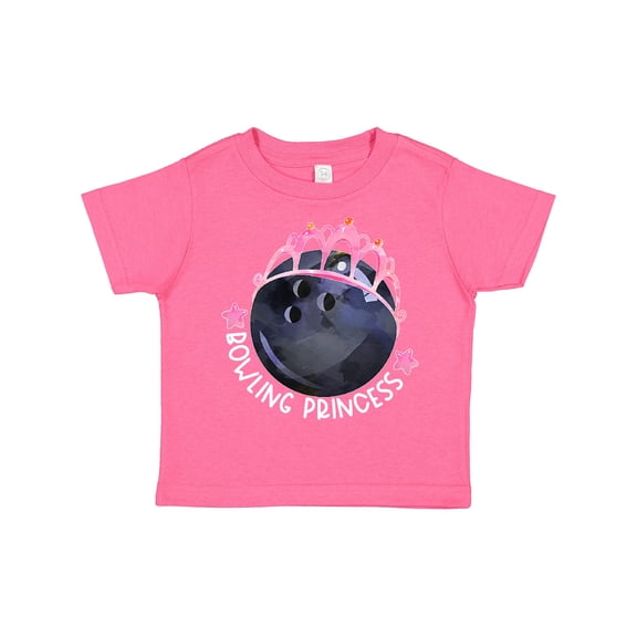 Inktastic Bowling Princess- Tiara Girls Toddler T-Shirt