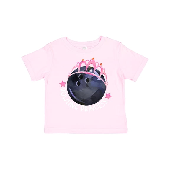 Inktastic Bowling Princess- Tiara Girls Toddler T-Shirt