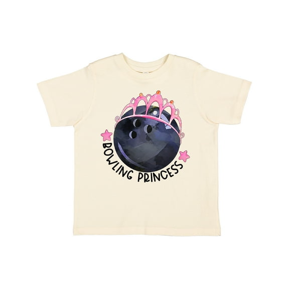 Inktastic Bowling Princess- Tiara Girls Toddler T-Shirt